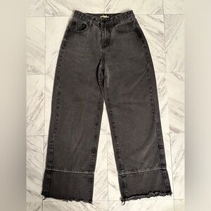 Vintage Gianni Bini distressed black denim jeans